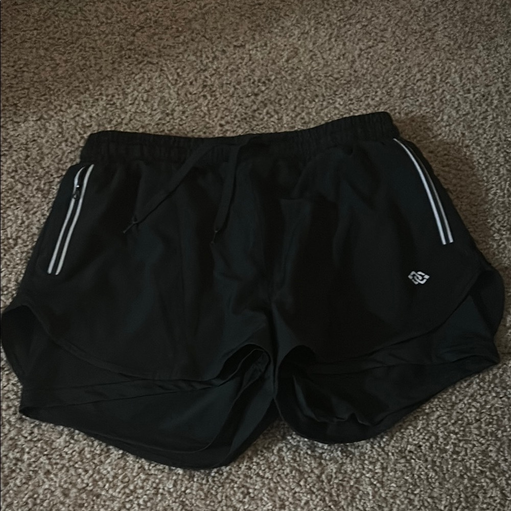 Black Athletic Shorts for Women